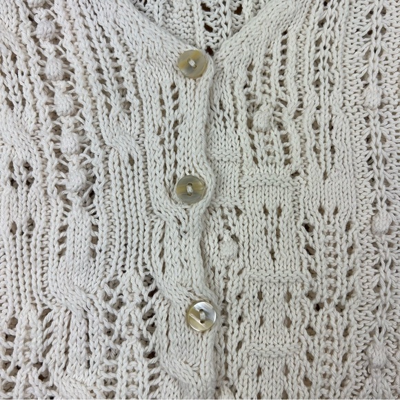 Free People Lily Tunic Knit Tank Top Vest - Size M - Picture 2 of 8